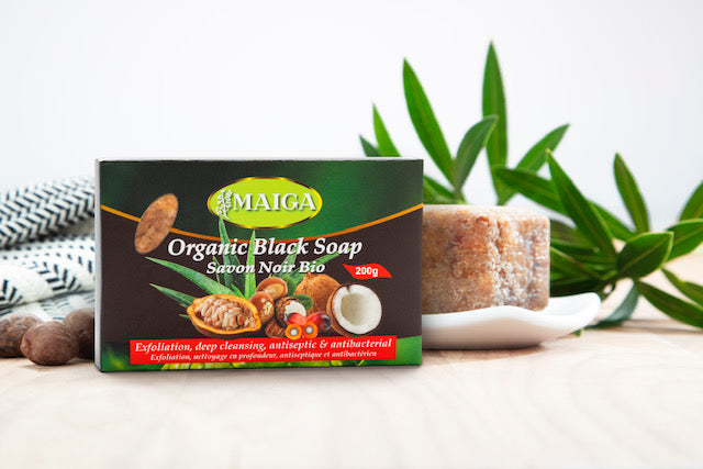 Organic Black Soap - Value Pack (5 Bars of 200g) - Special Gift Pack