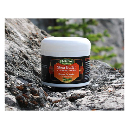 Special Gift Basket 04 - Neem & Shea Oil (30ml), Shea Butter Lemon Grass (4oz), African Black Soap (200g)